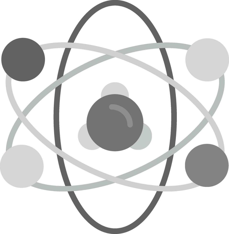 icône de vecteur nucléaire