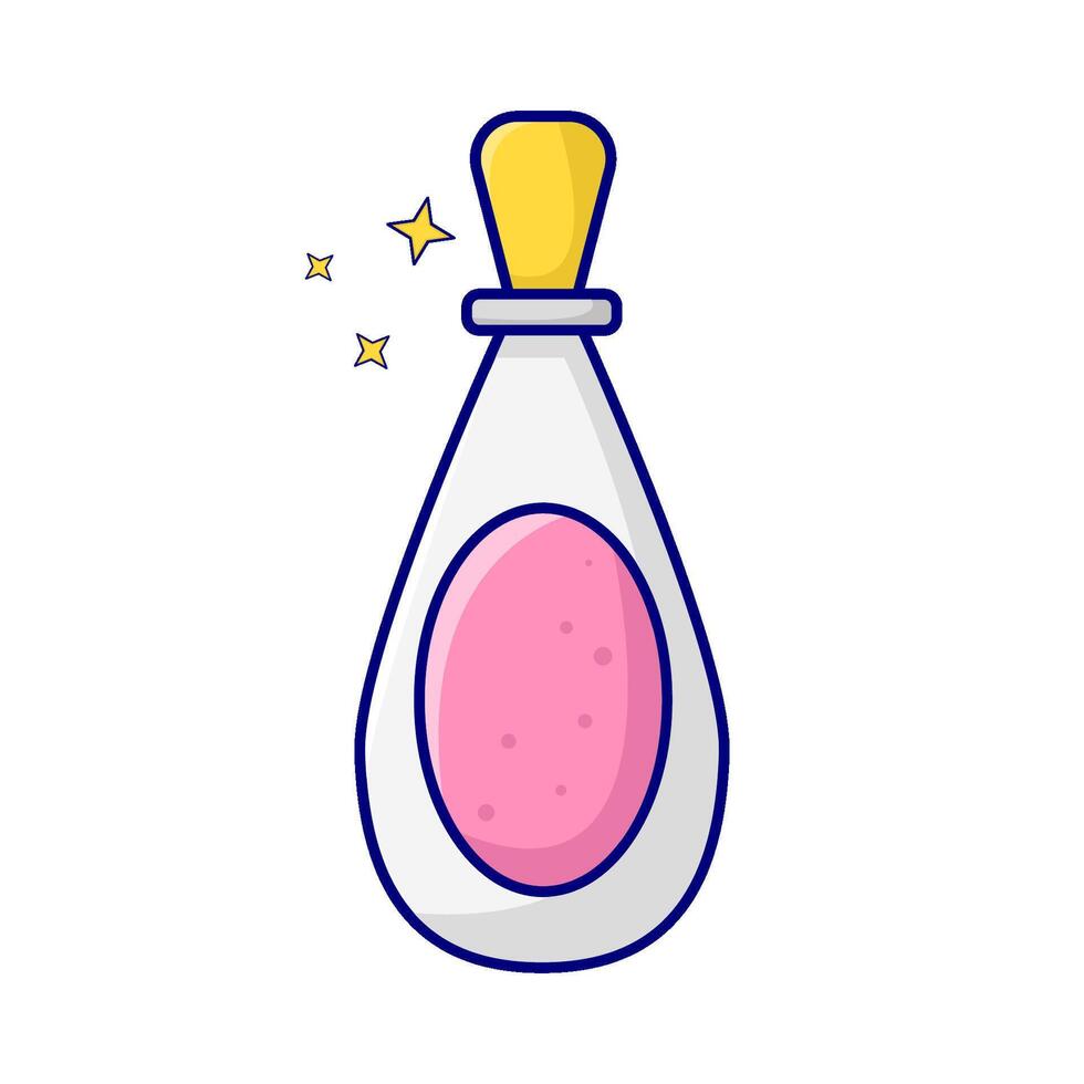 bouteille parfum illustration vecteur