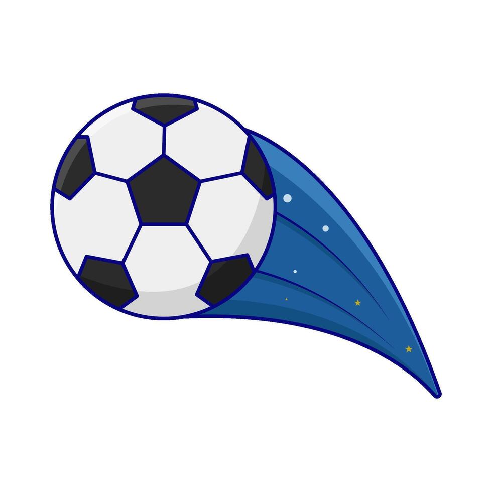 illustration de ballon de football vecteur