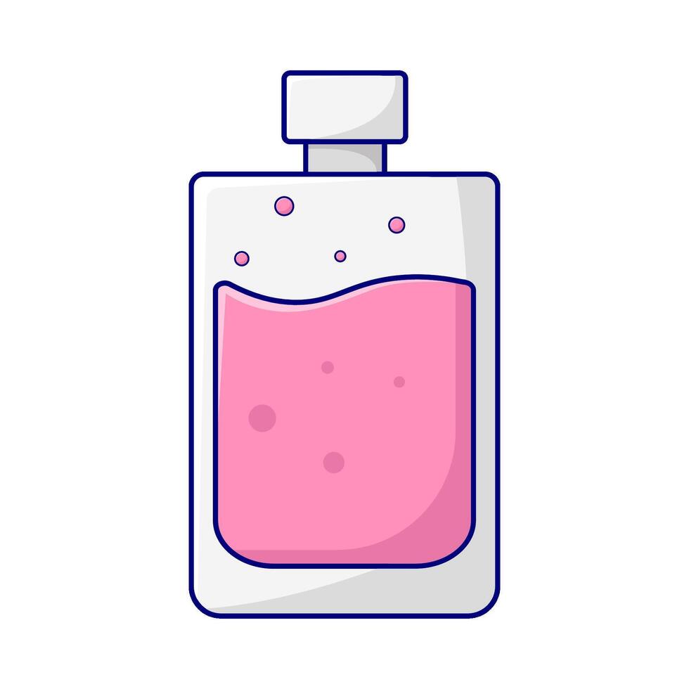 bouteille parfum illustration vecteur