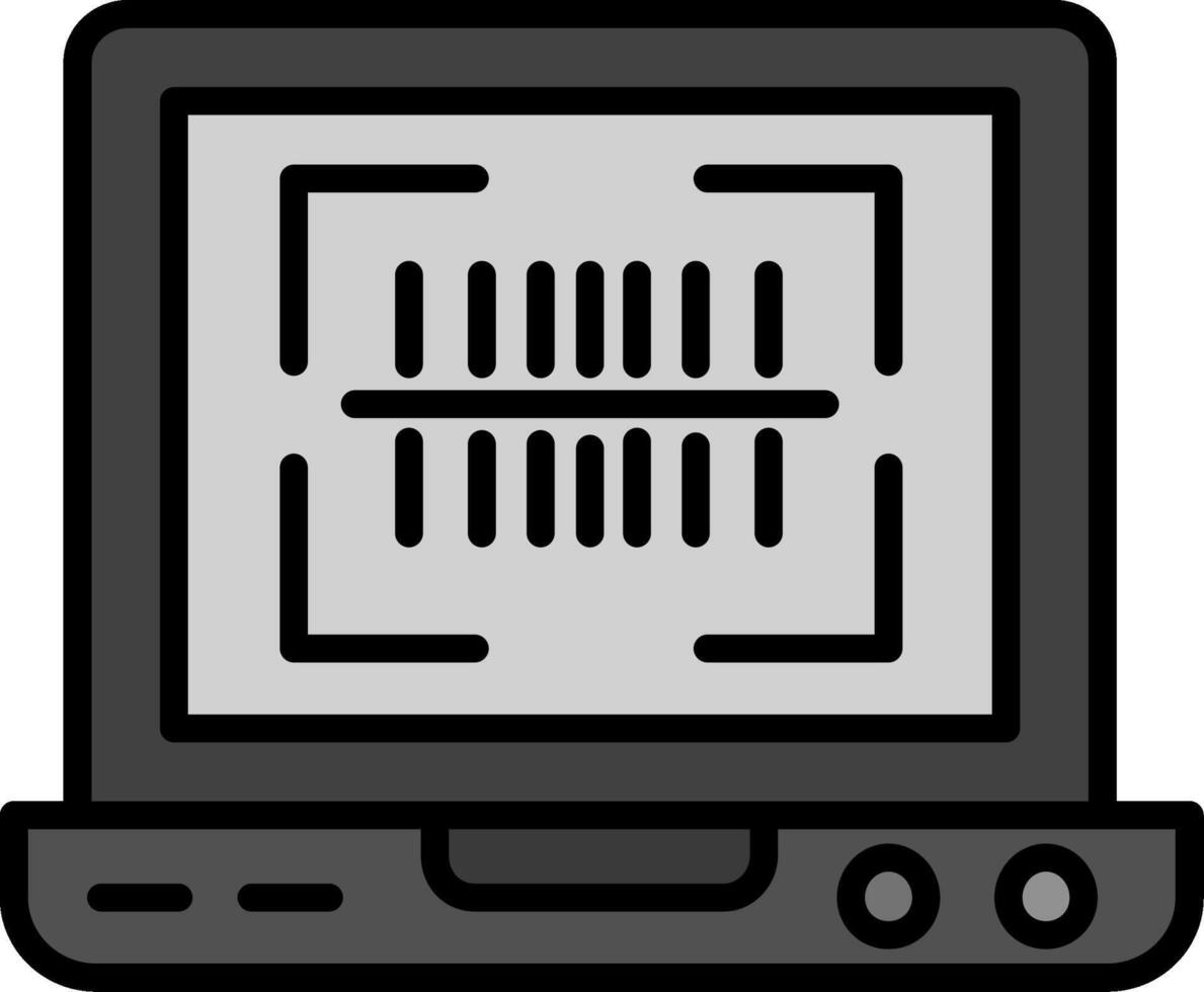 icône de vecteur de code à barres