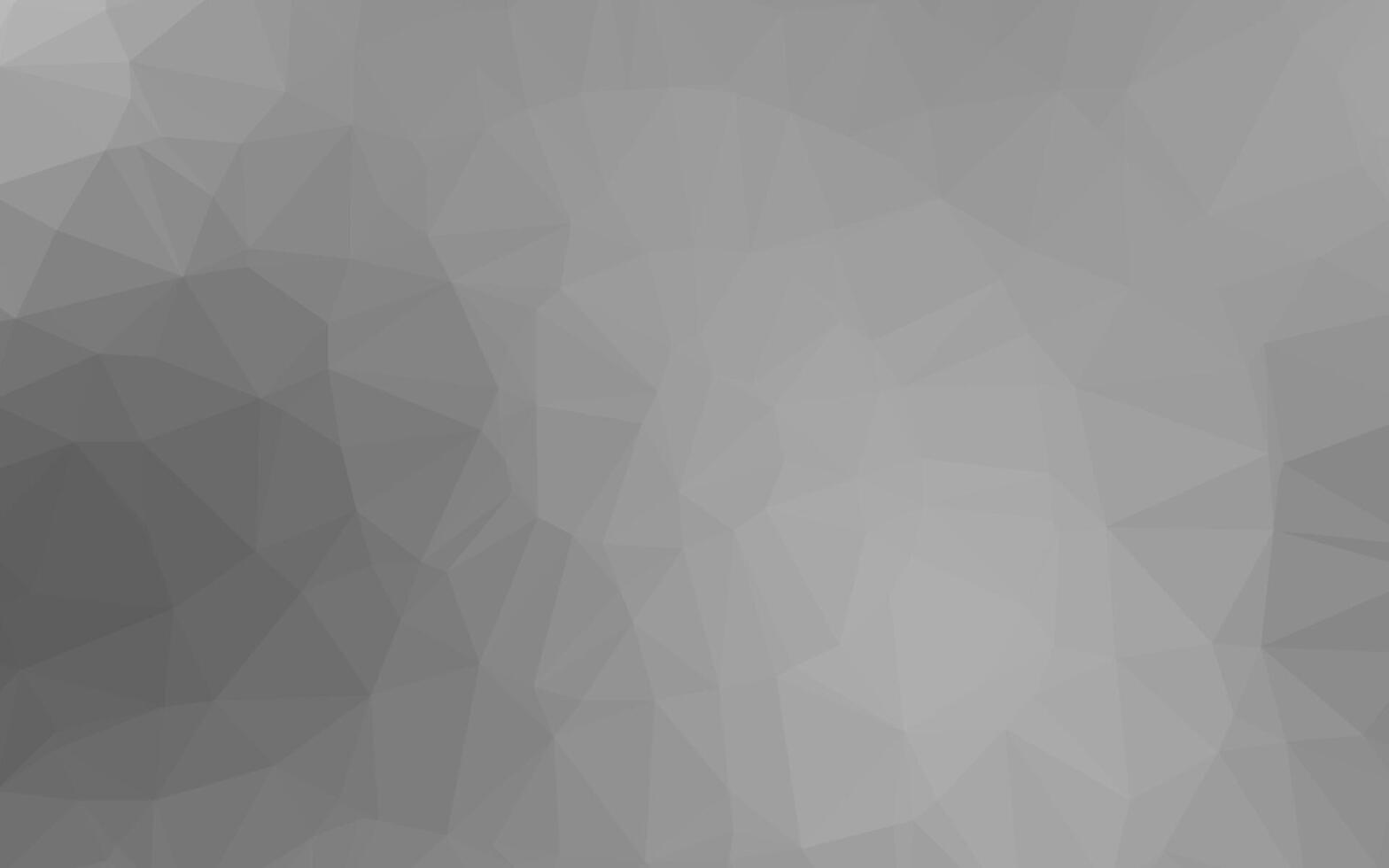 argent clair, couverture low poly vectorielle grise. vecteur