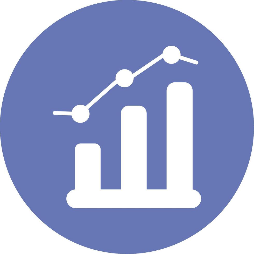 icône de vecteur de graphique à barres