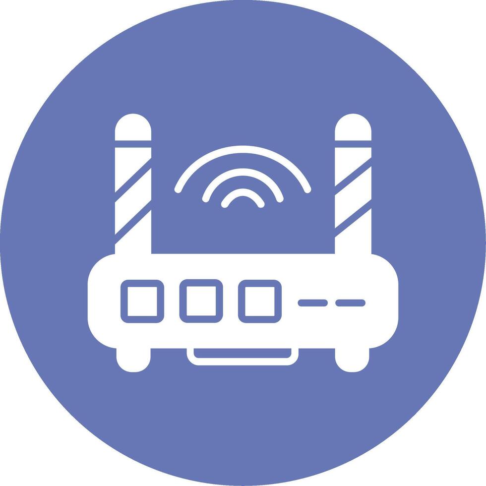 icône de vecteur de routeur wifi