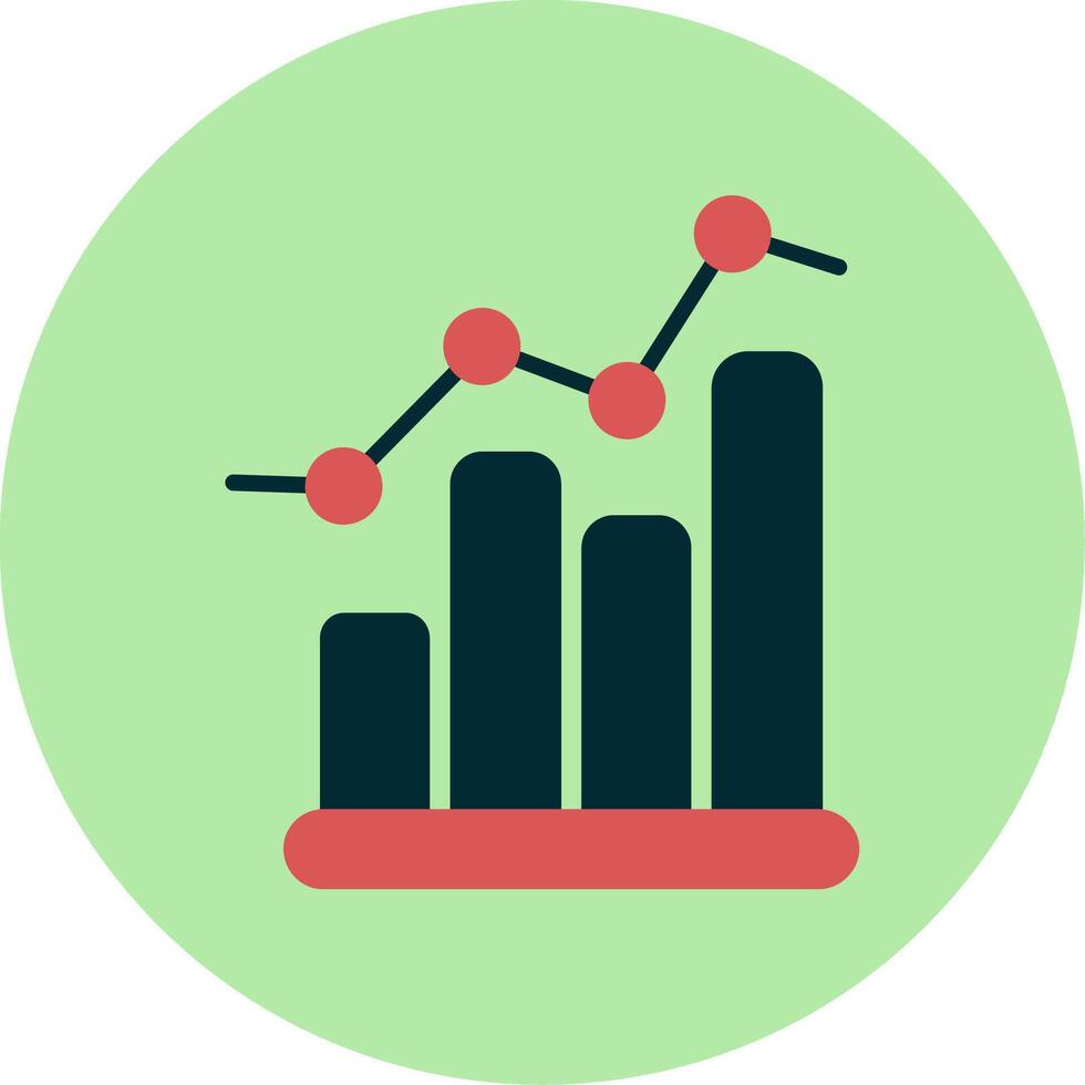 icône de vecteur de graphique à barres