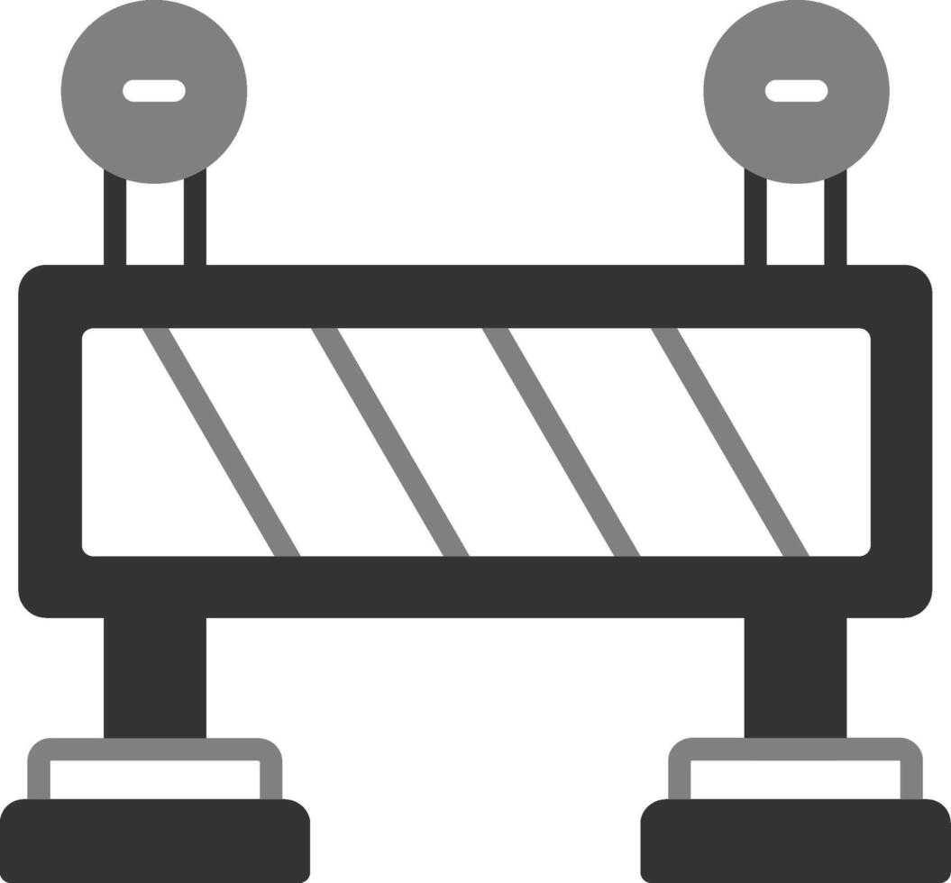 icône de vecteur de barrière