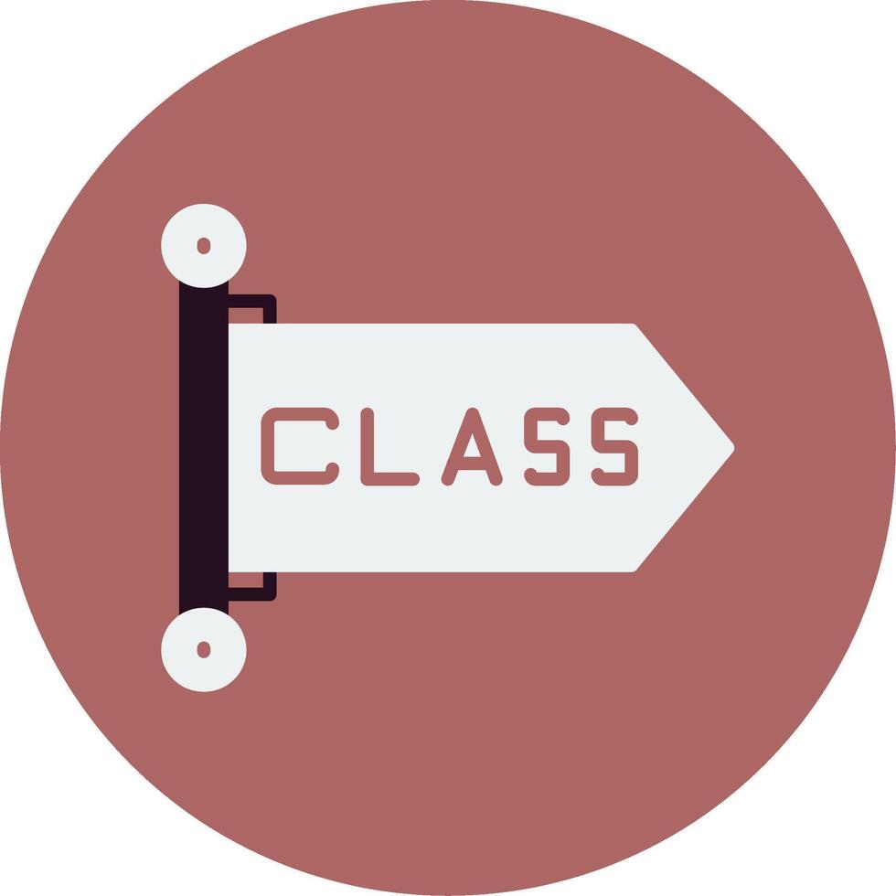 icône de vecteur de classe