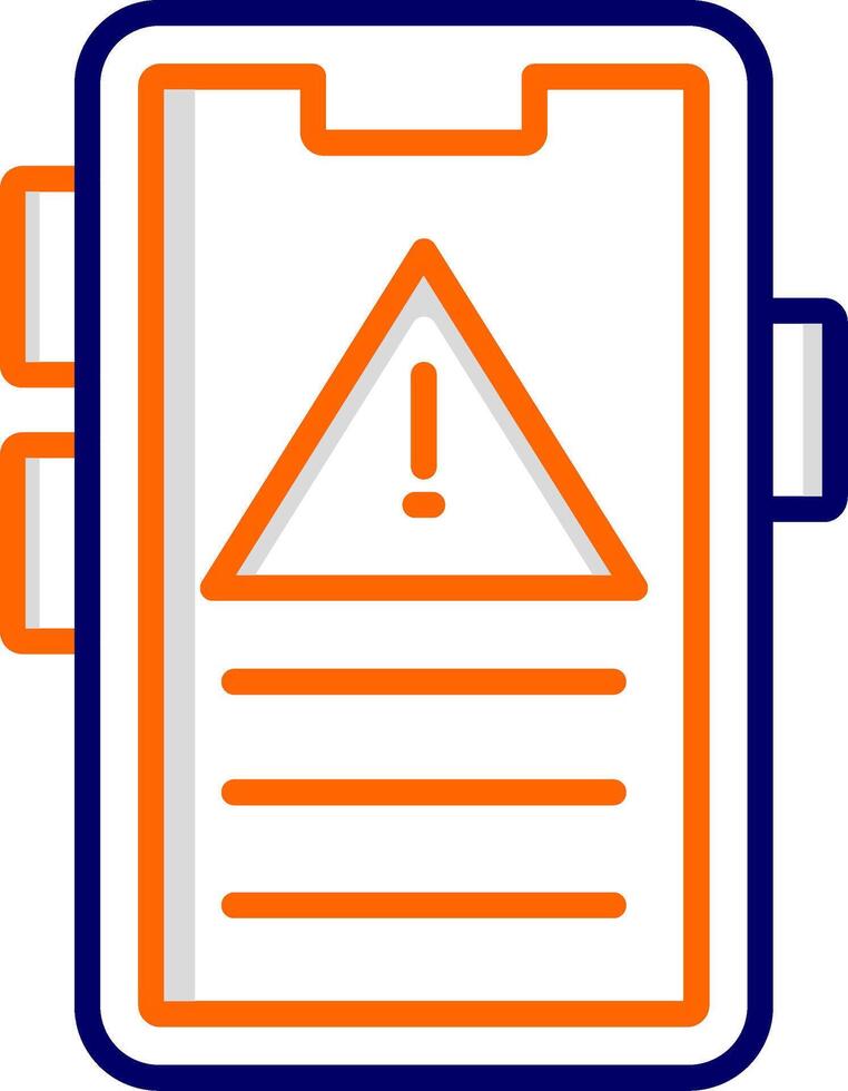 icône de vecteur d'avertissement