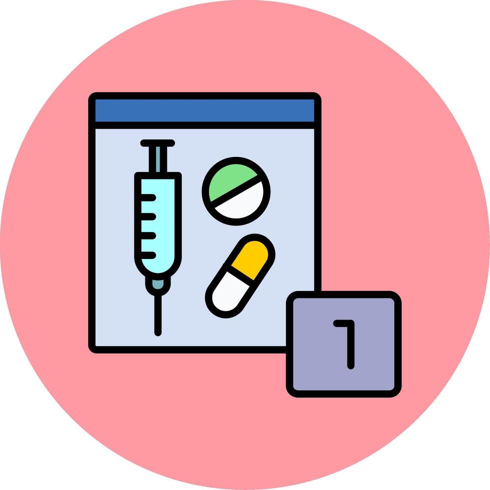 icône de vecteur de médicaments