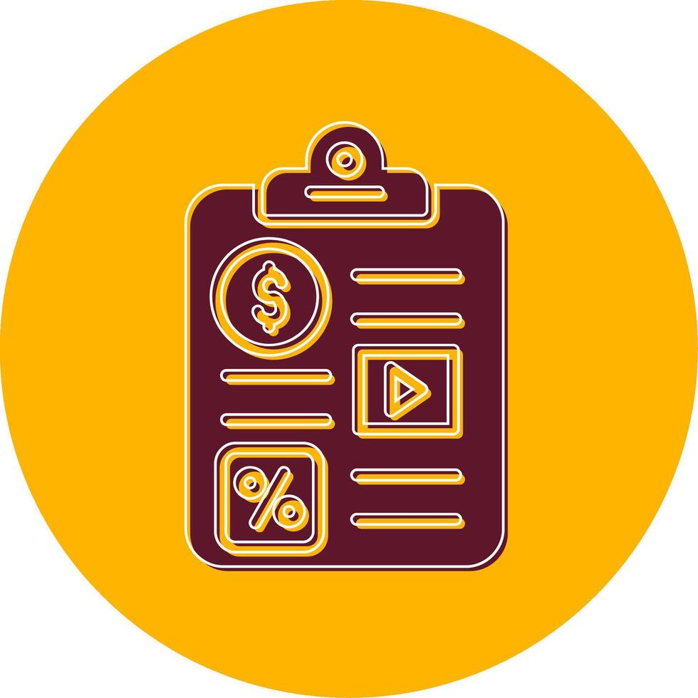 icône de vecteur de rapport