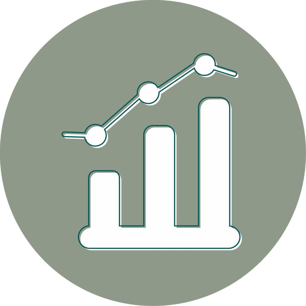 icône de vecteur de graphique à barres