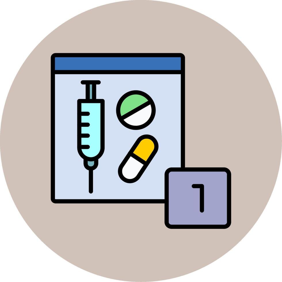 icône de vecteur de médicaments