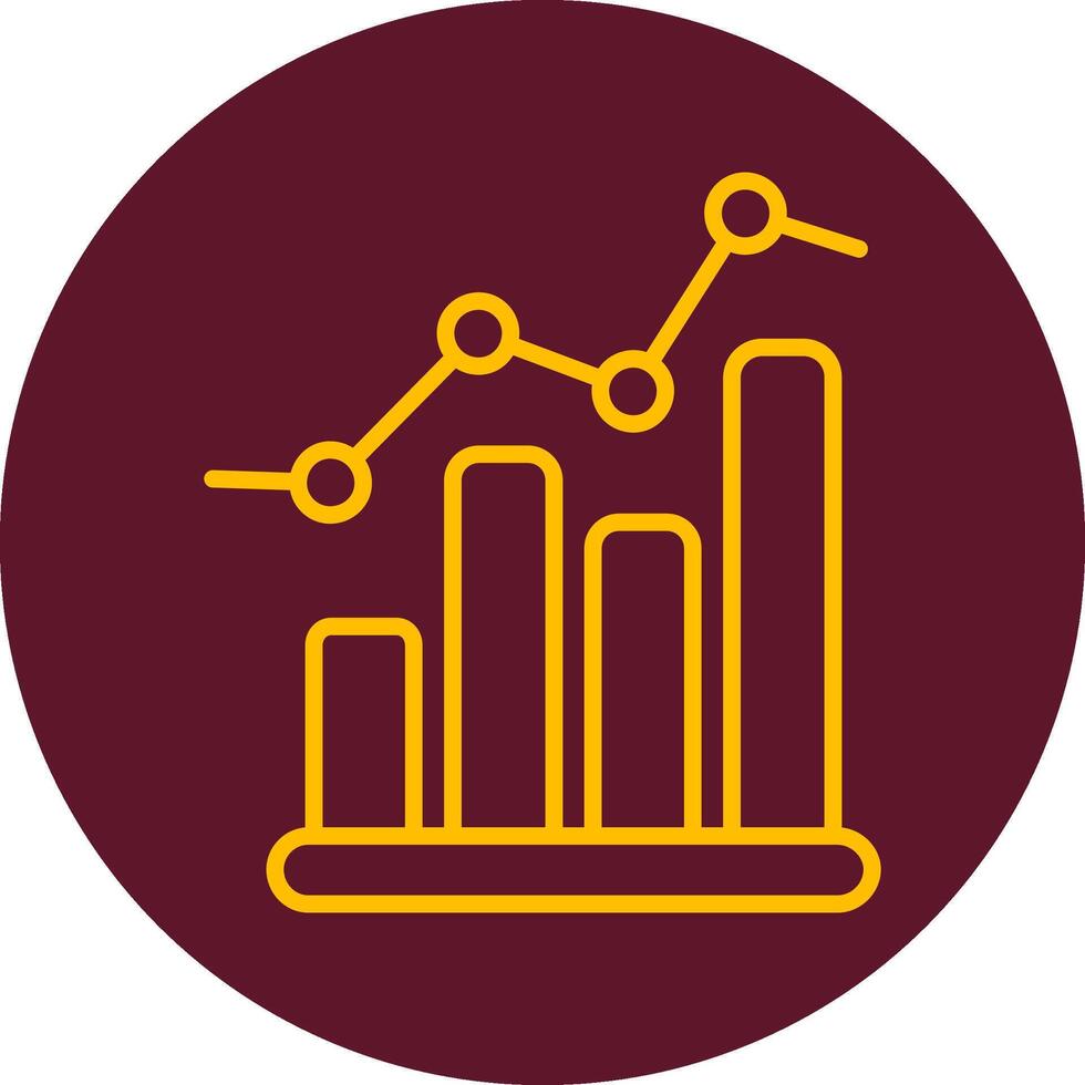 icône de vecteur de graphique à barres