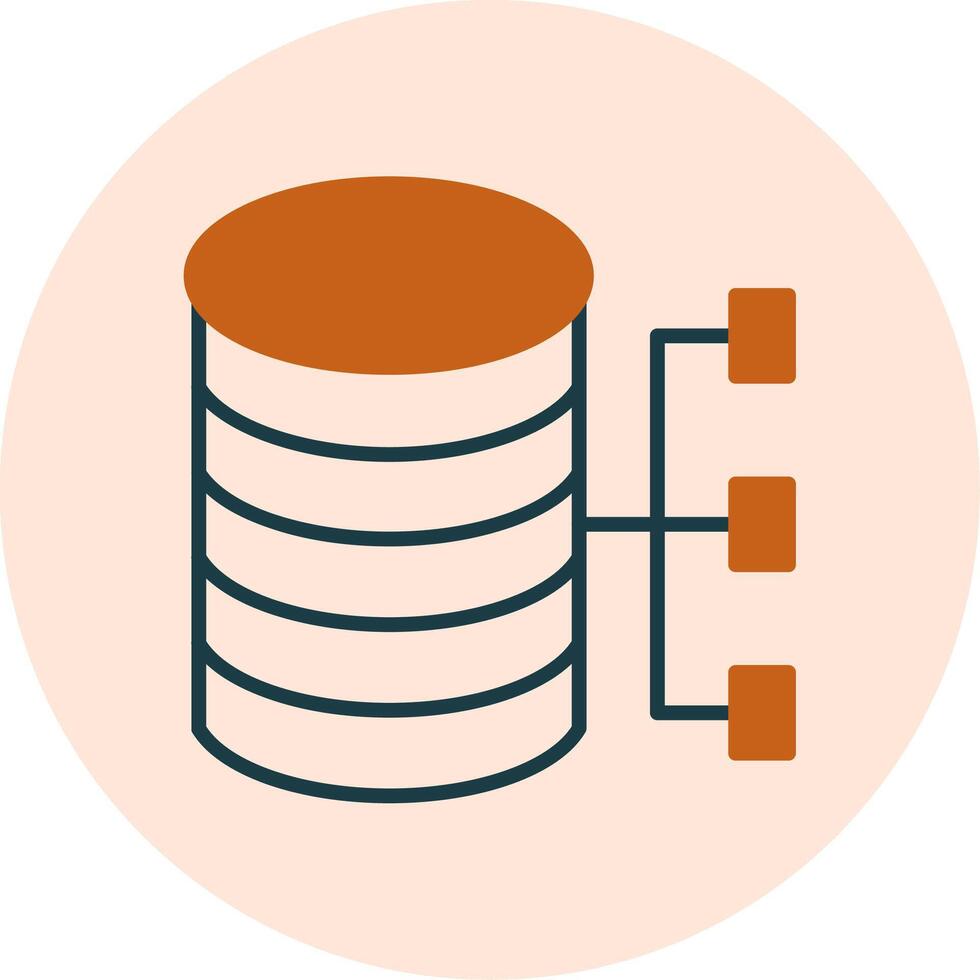 icône de vecteur de base de données