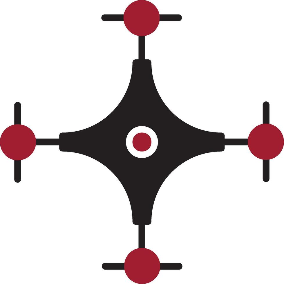 icône de vecteur de drone