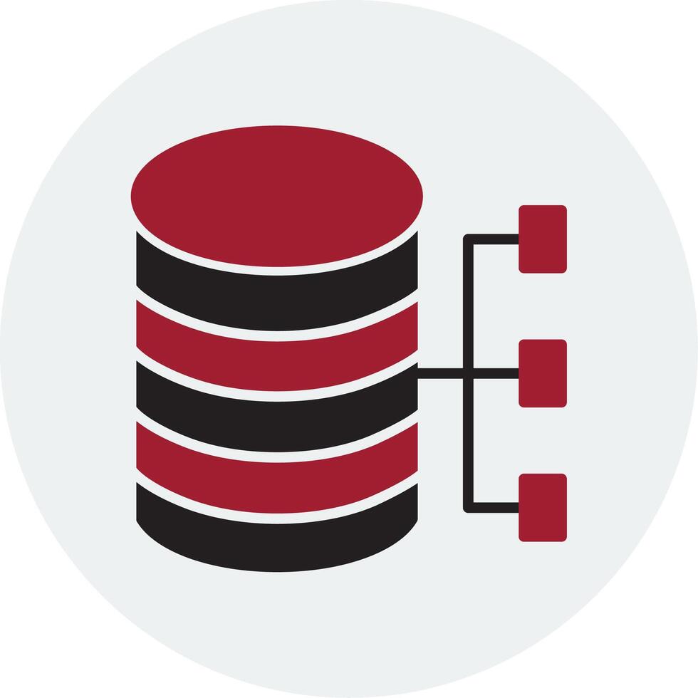 icône de vecteur de base de données