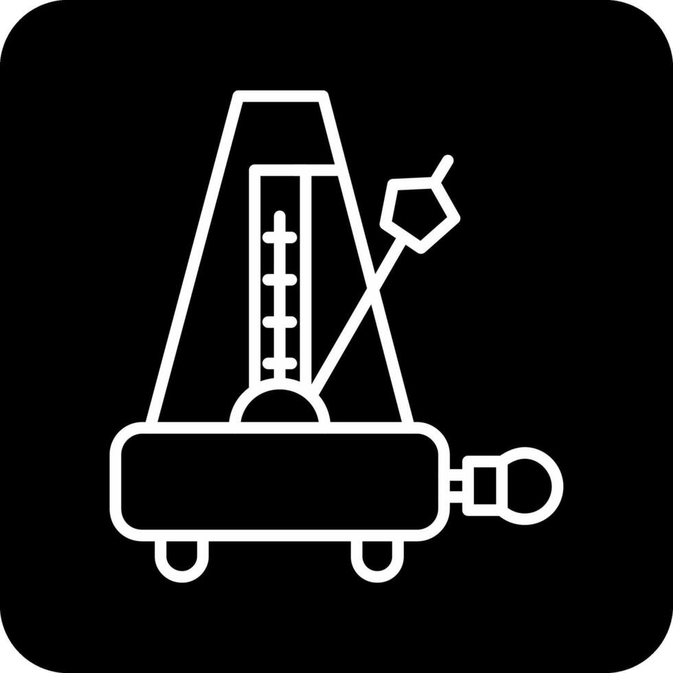 icône de vecteur de métronome