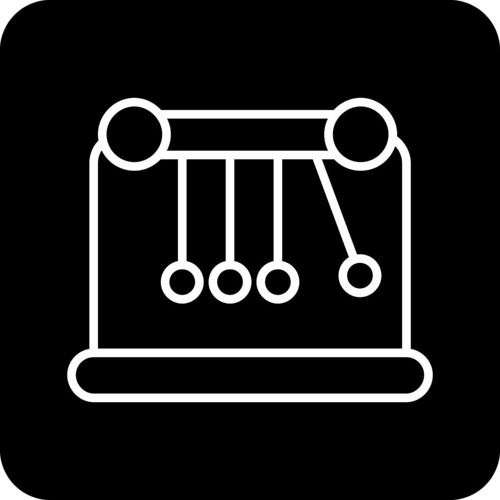 icône de vecteur de pendule