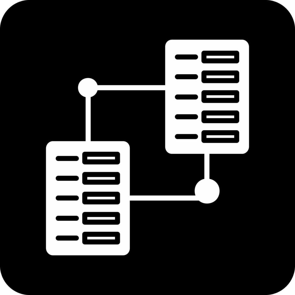 serveur espace de rangement vecteur icône