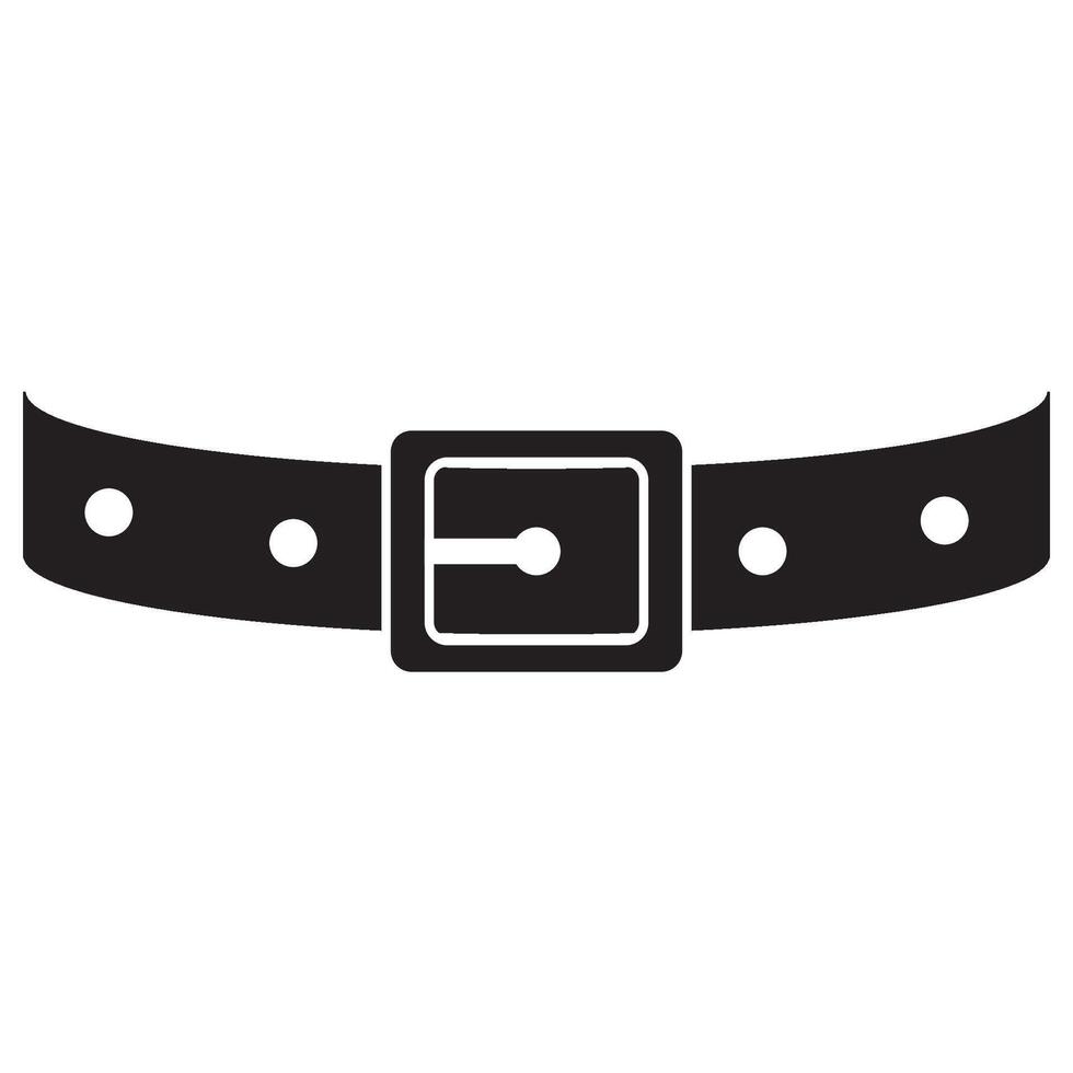 taille ceinture icône logo vecteur conception modèle