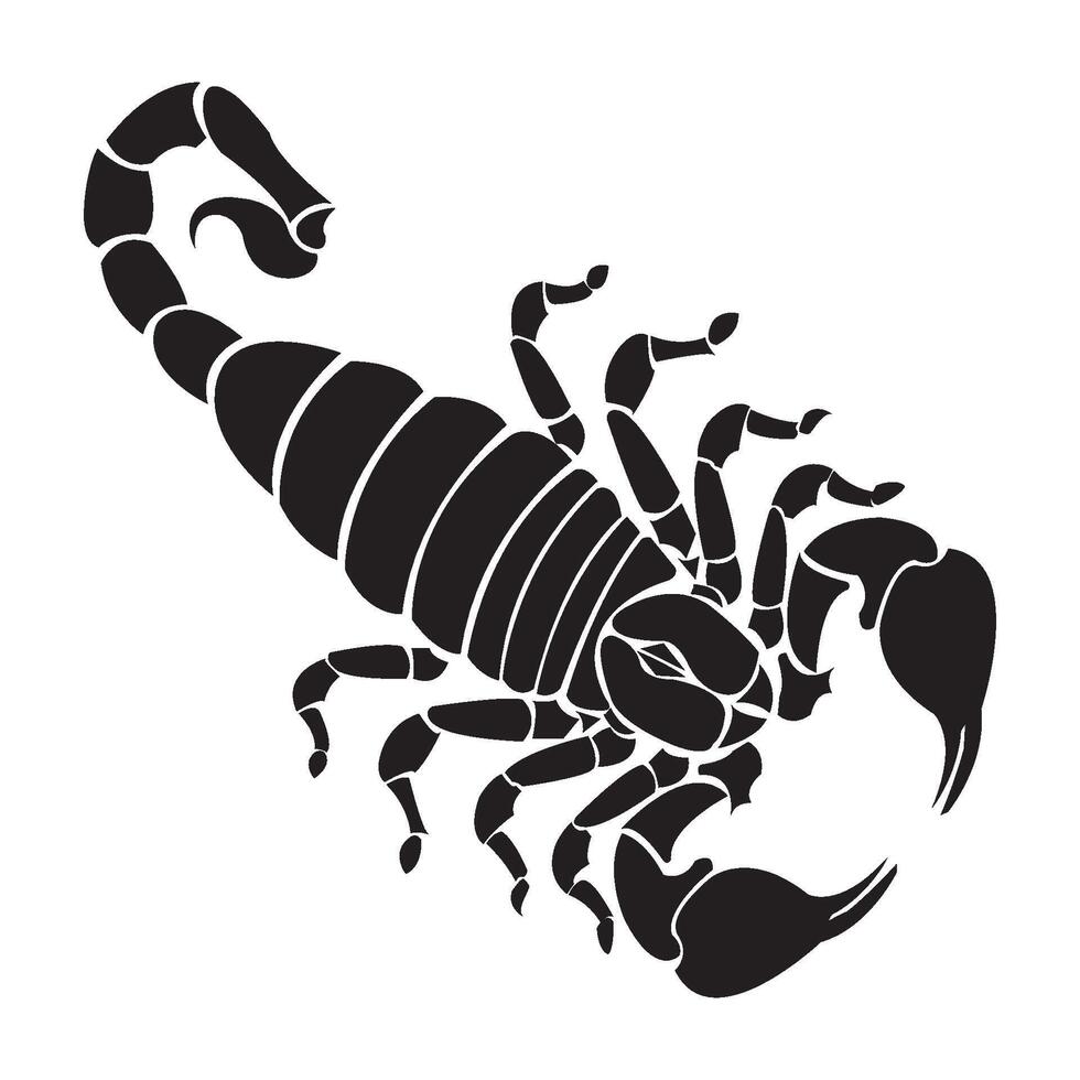 Scorpion icône logo vecteur conception modèle
