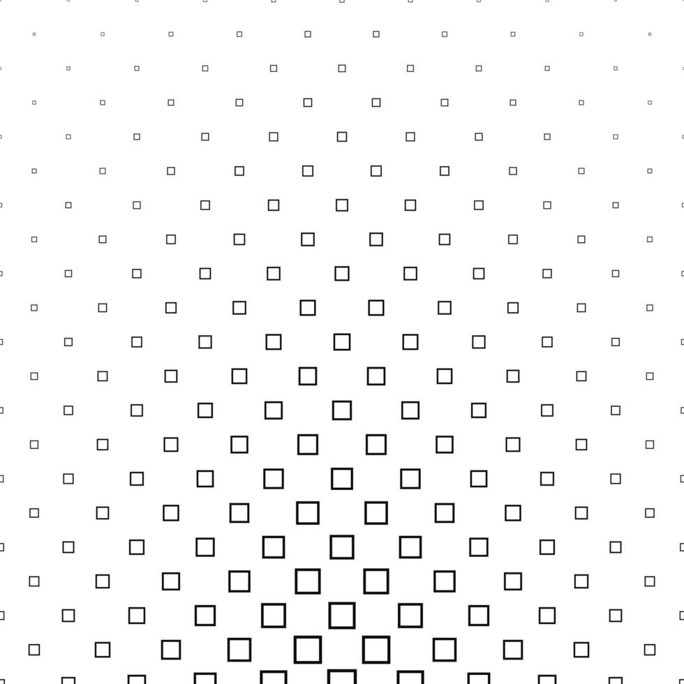 noir et blanc abstrait carré modèle Contexte vecteur