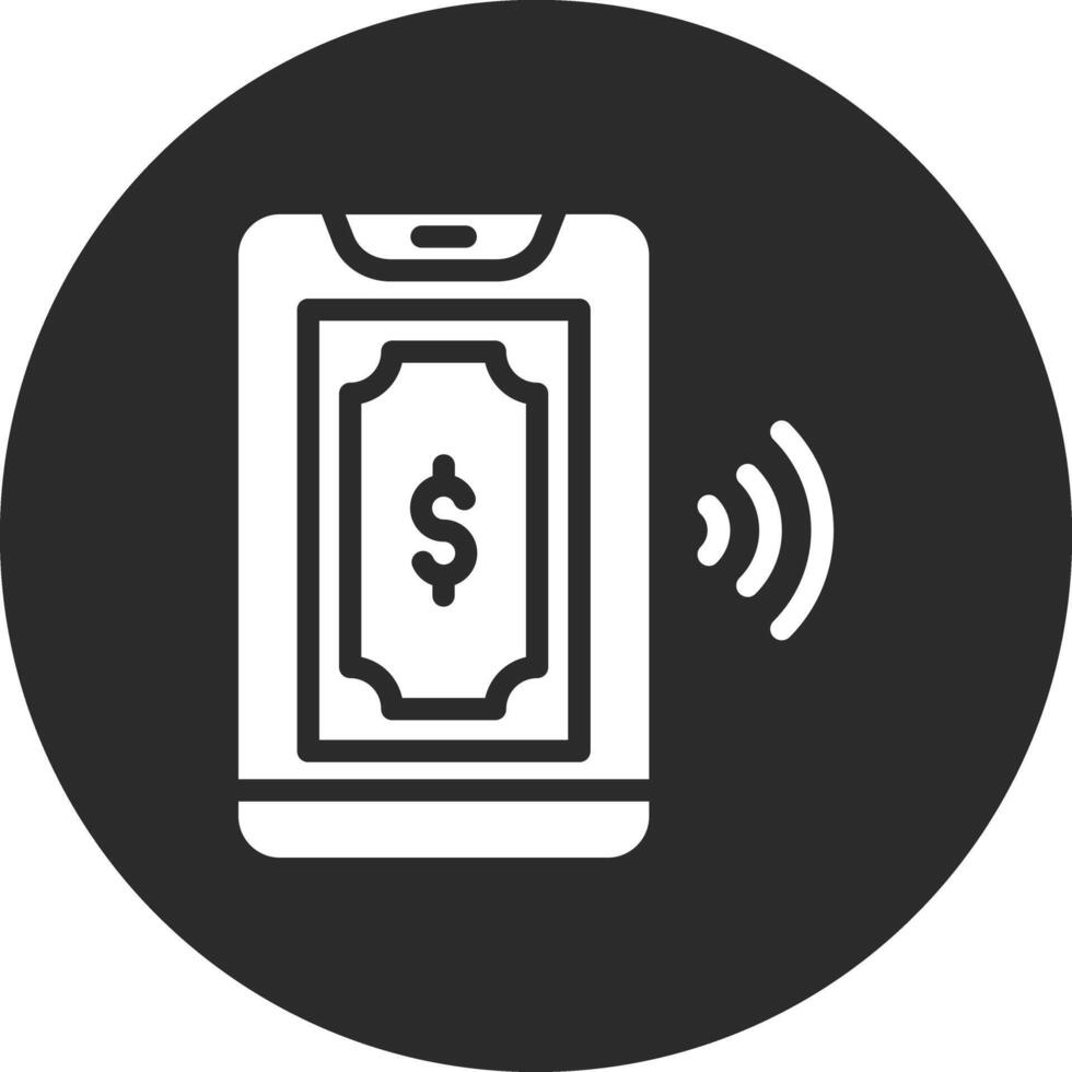 icône de vecteur de paiement mobile