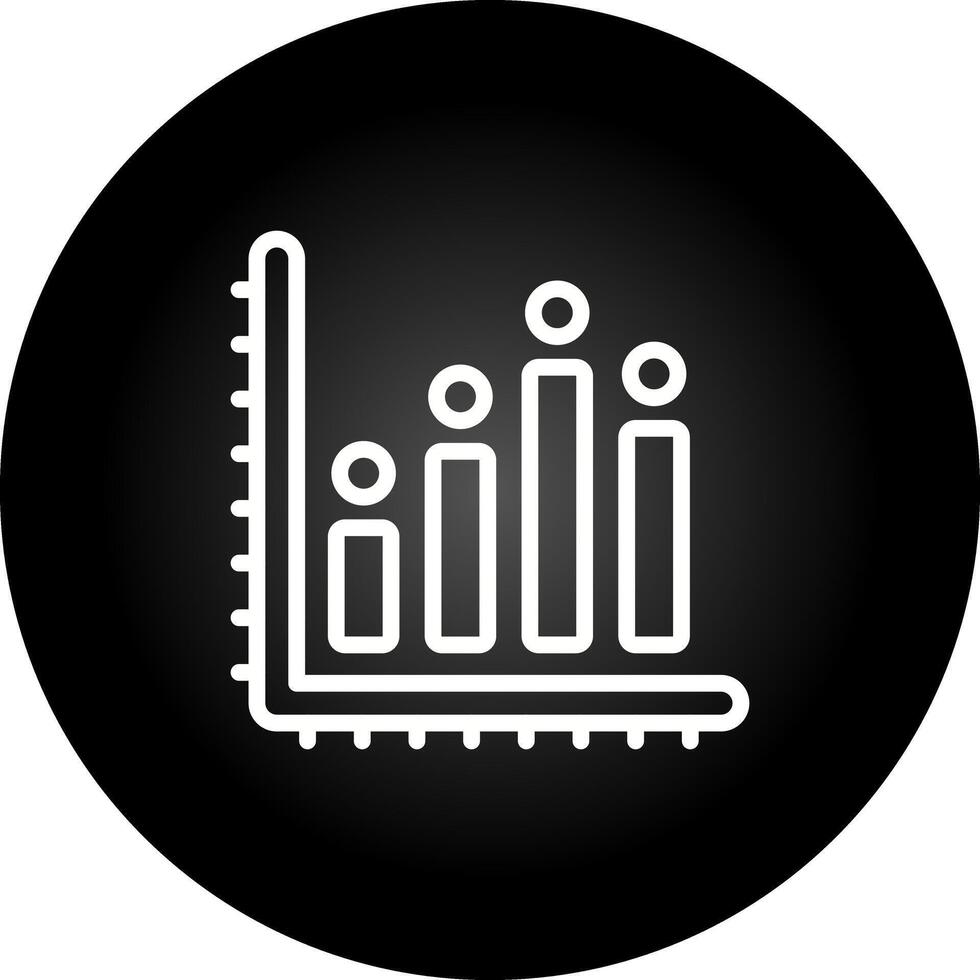 icône de vecteur de graphique à barres