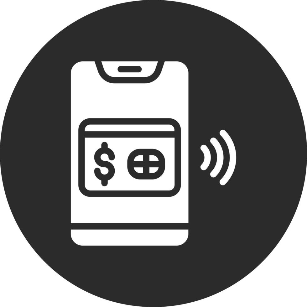 icône de vecteur de paiement mobile