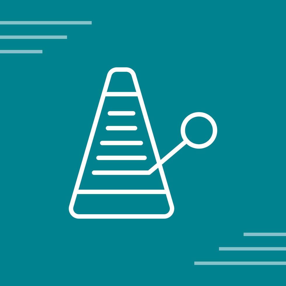 icône de vecteur de métronome