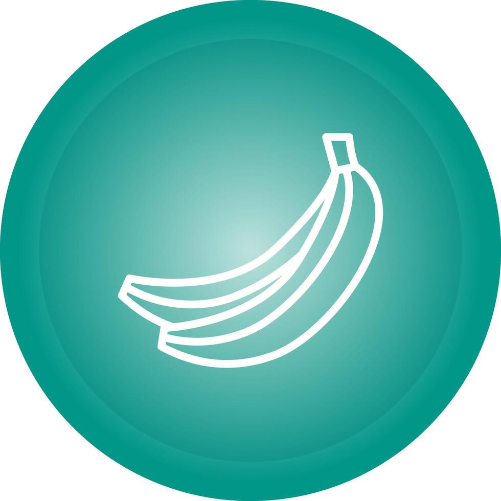 icône de vecteur de banane