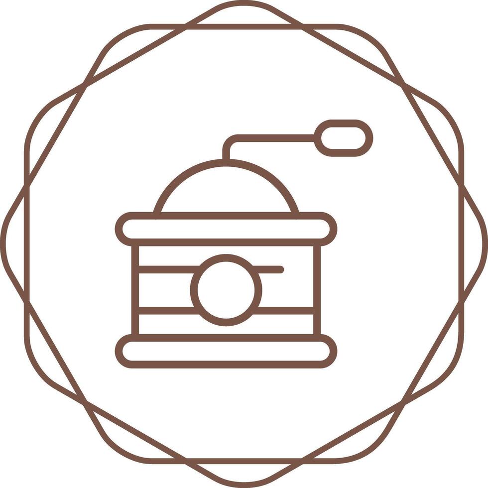 icône de vecteur de moulin à café