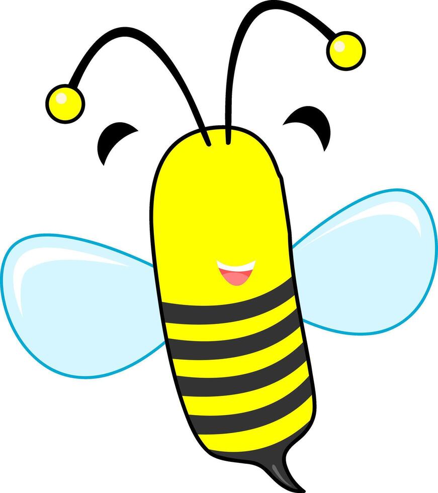 tourbillon fantaisie abeille illustration - fougueux Danse de vecteur enchantement