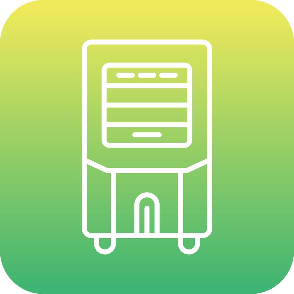 icône de vecteur de refroidisseur