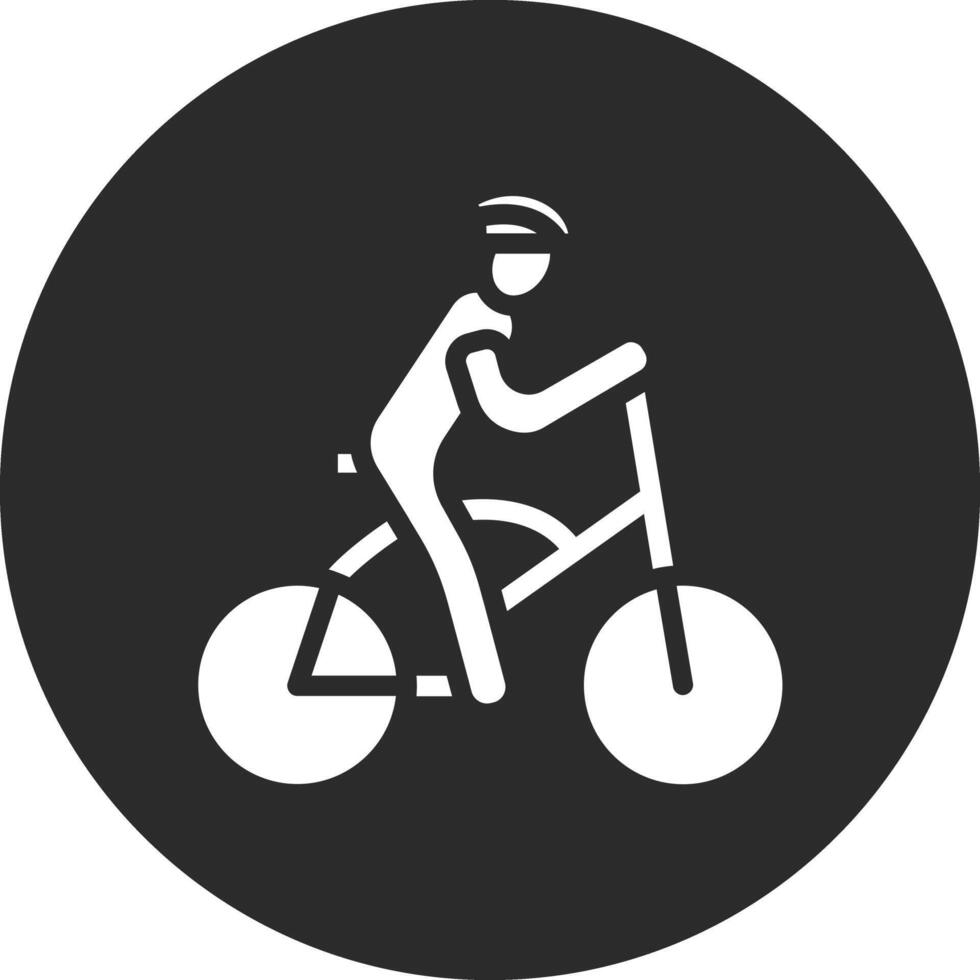 icône de vecteur de cyclisme