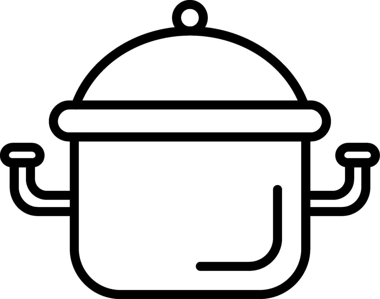 icône de vecteur de marmite
