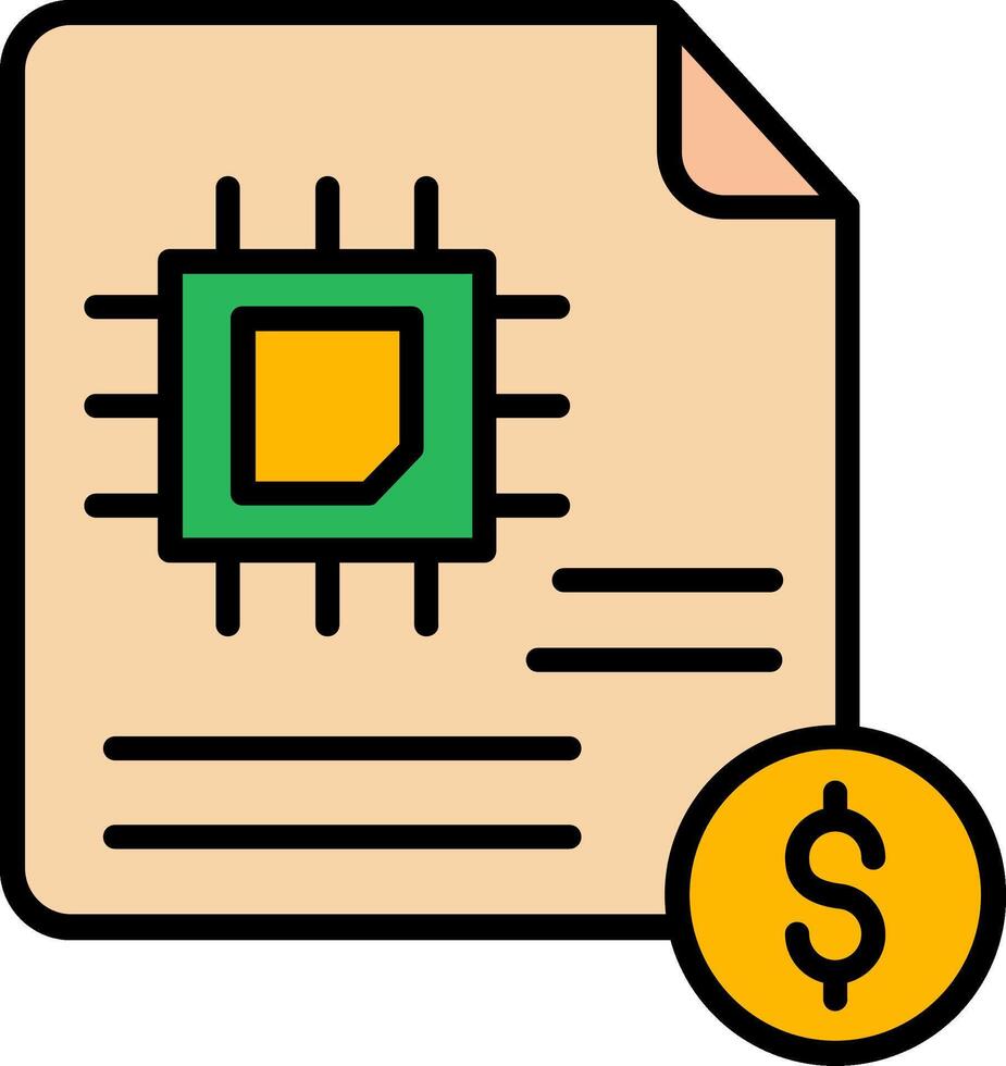 icône de vecteur de financement