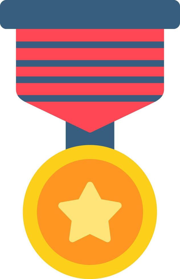 icône de vecteur de médaille