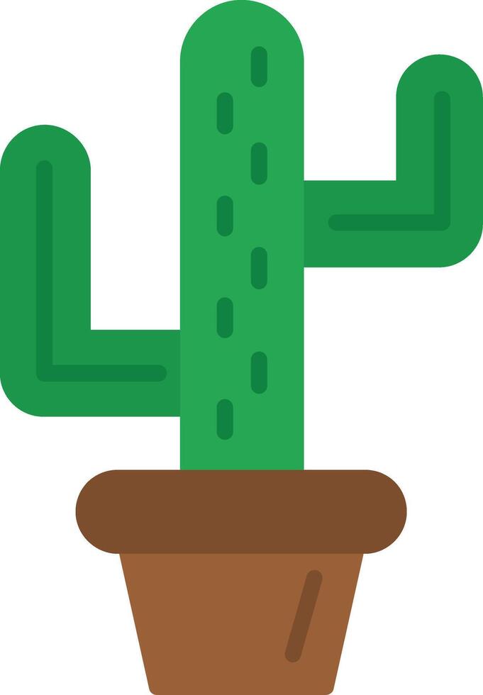 icône de vecteur de cactus