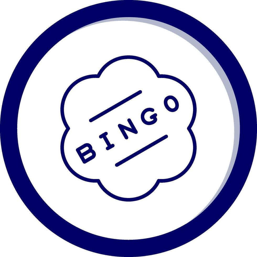 icône de vecteur de bingo