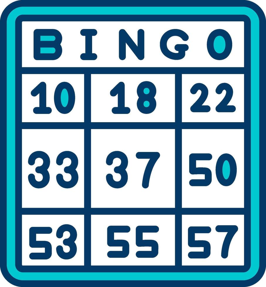 icône de vecteur de bingo