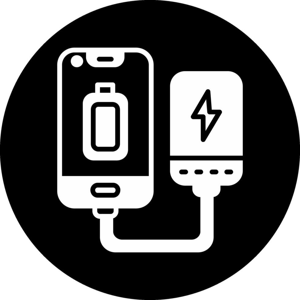 portable batterie vecteur icône