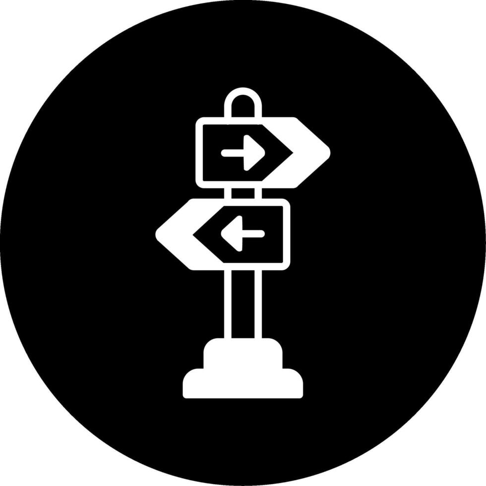 icône de vecteur de direction