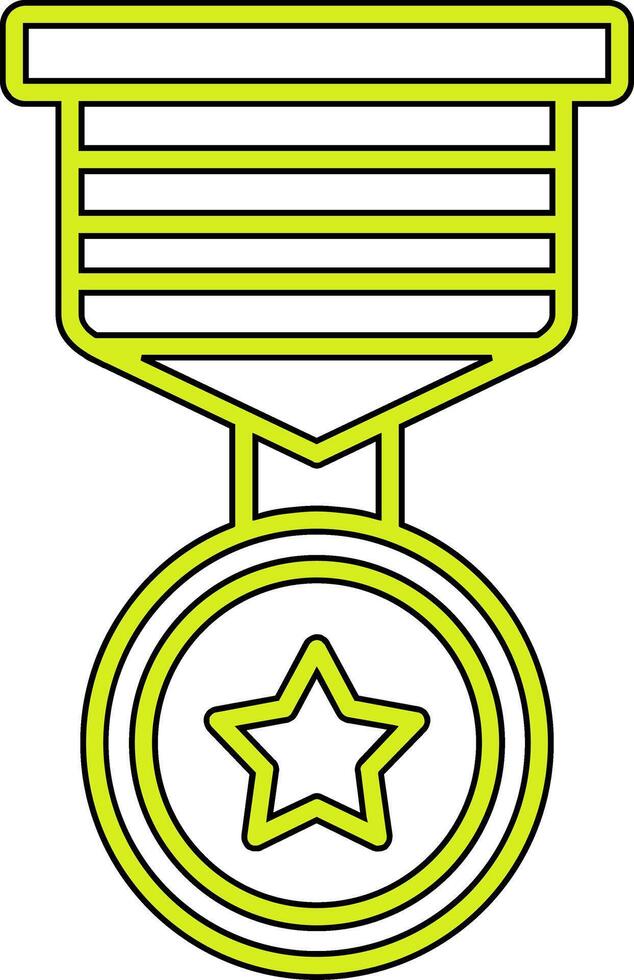 icône de vecteur de médaille