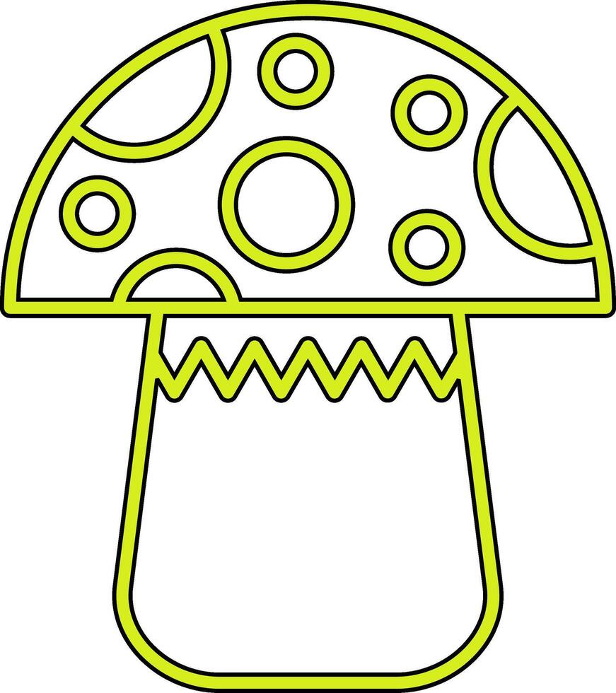 icône de vecteur de champignon