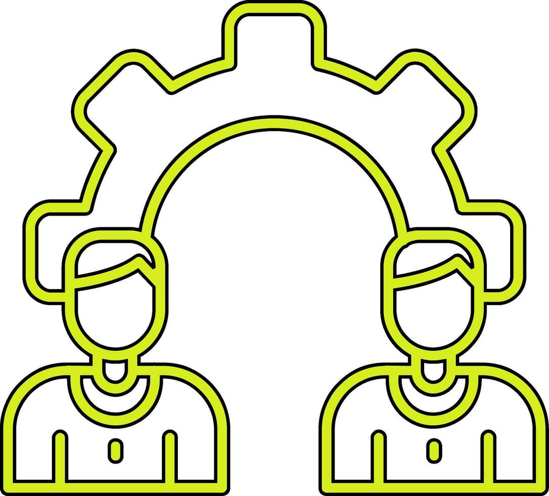 icône de vecteur de ressources humaines