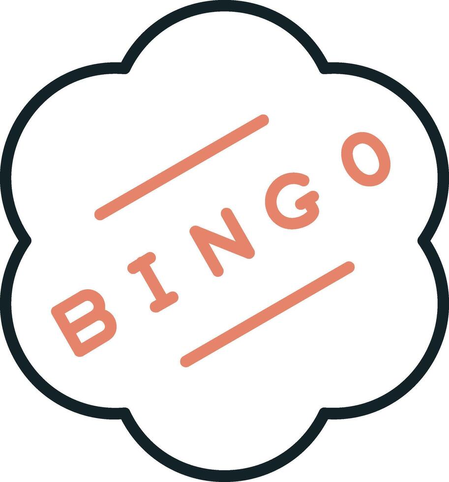 icône de vecteur de bingo