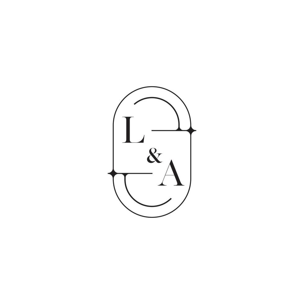 la ligne Facile initiale concept avec haute qualité logo conception vecteur