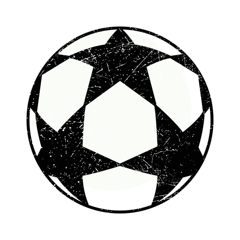 modèle d'icône de vecteur de conception de logo de football