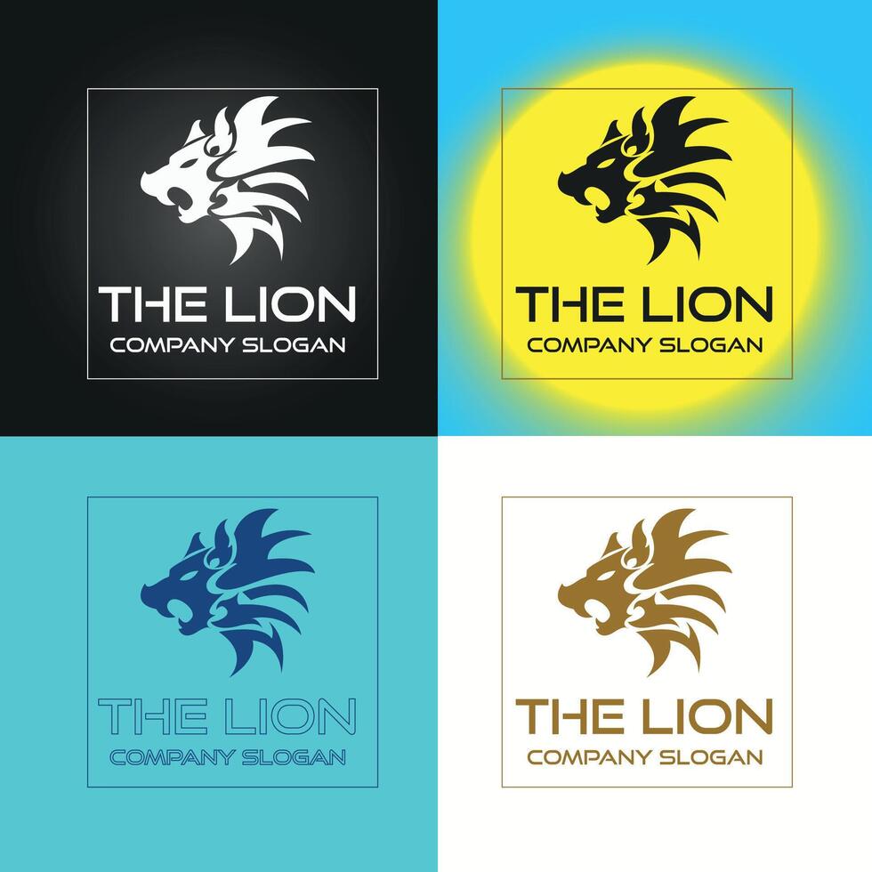 le Lion logo vecteur